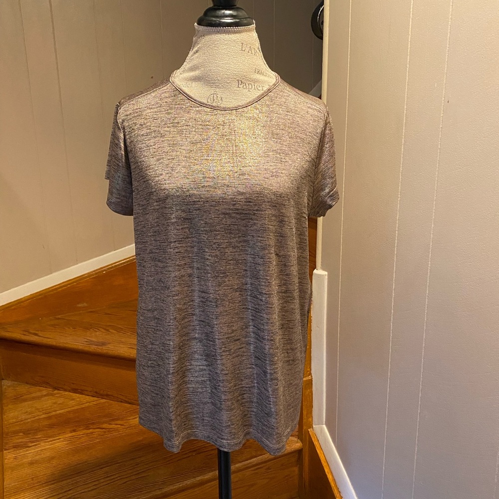 Liz Claiborne Petite sleek high-low top